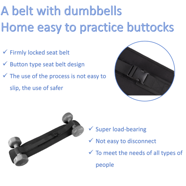 Dumbbell Hip Thrust Belt