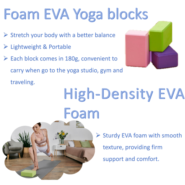 EVA Yoga block
