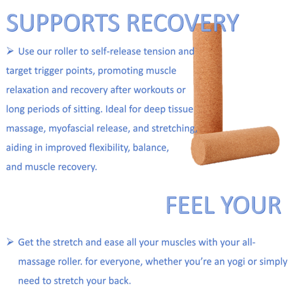 yoga Cork Roller