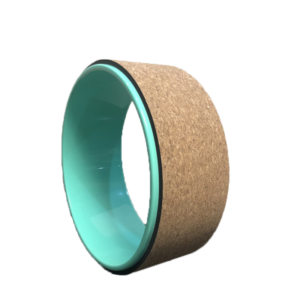 Cork yoga wheel
