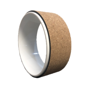 Cork yoga wheel