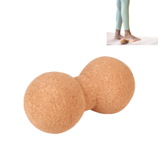 Cork Peanut Massage Ball