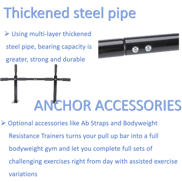 Wall Pull-Up Trainer Home Fitness