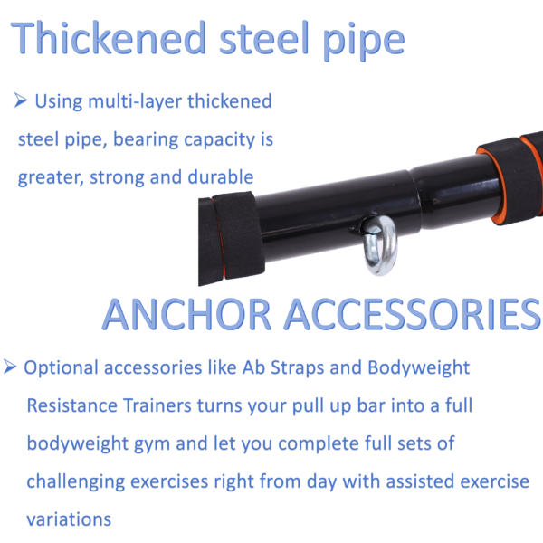 Wall Pull-Up Trainer Home Fitness
