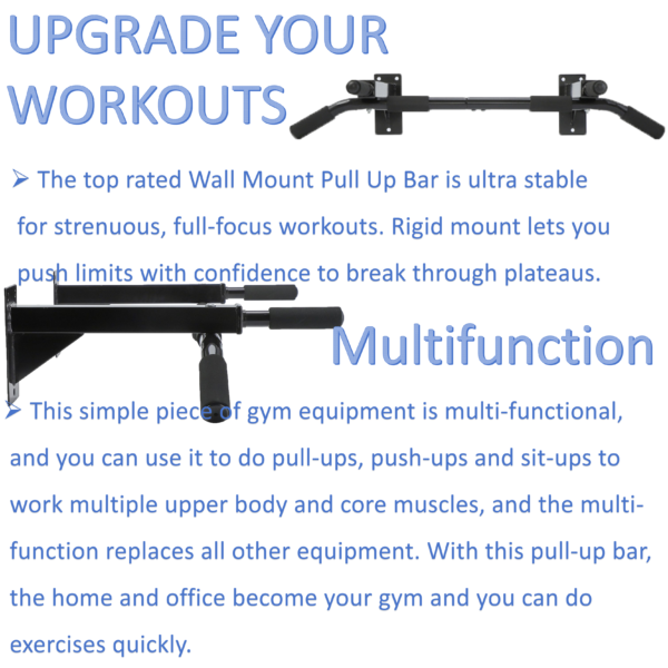 Wall Pull-Up Trainer Home Fitness