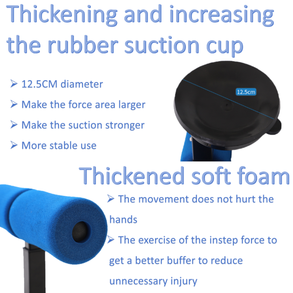 Sit-up aid Roll Up Lazy sucker