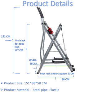 air walker space walking machine indoor